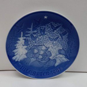 1981 Bing & Grondahl Christmas Plate